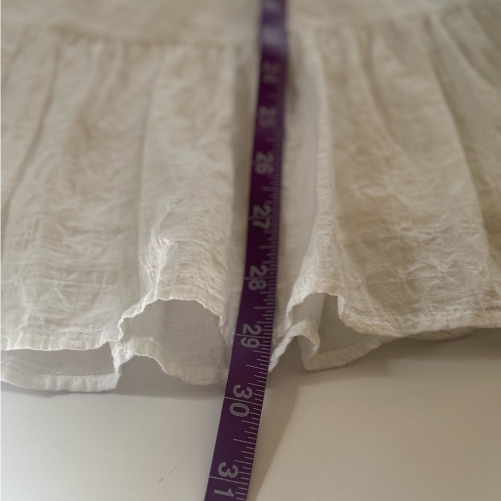 Abercrombie & Fitch white Textured Dress - Picture 6 of 9